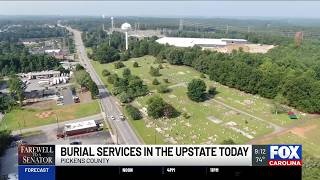 Late Sen. Lindsey Graham to be buried at Mt. Zion Cemetery in Pickens County