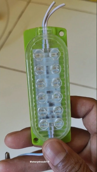 Lampu Kolong Truk Bis 24 Volt 12 Led Nyala Kedip otomatis