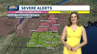 Video: Tracking Storms, High Heat and Humidity