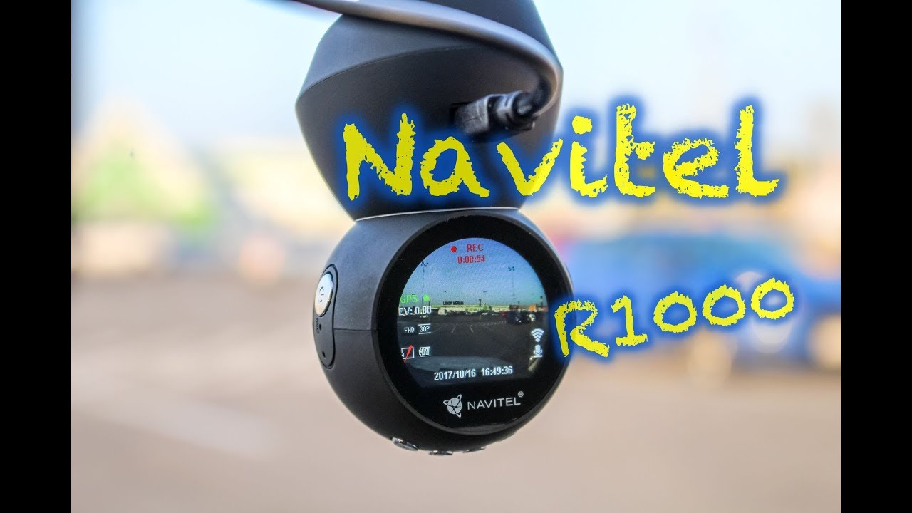 Navitel R1000 nagranie w świetle dziennym / day - YouTube