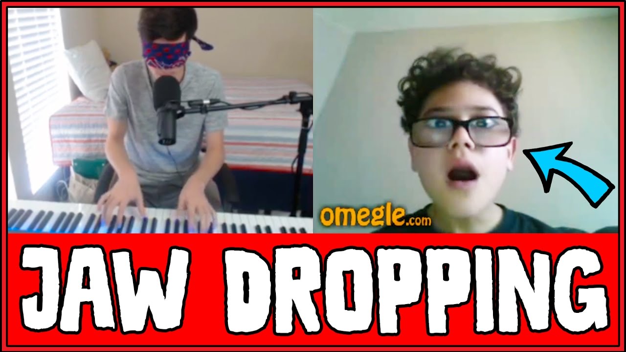 Omegle Piano Reactions