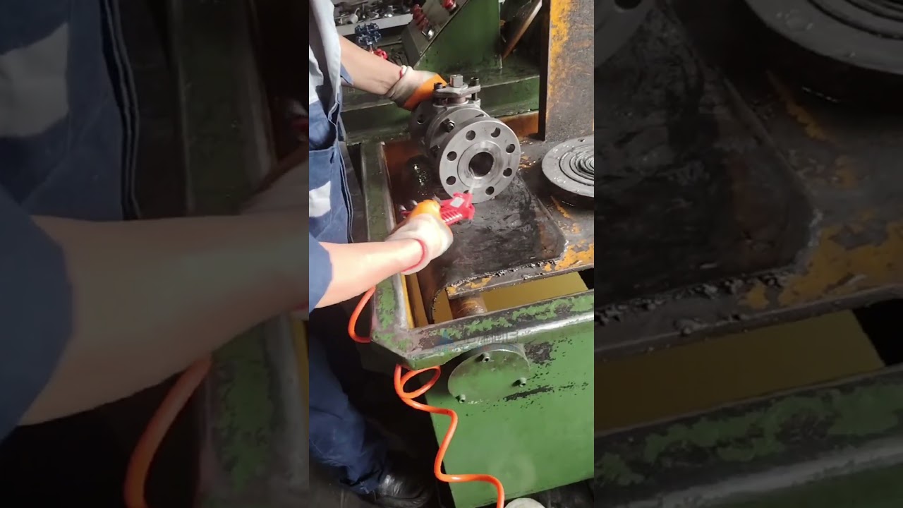 🔧💦 Ever wondered why a ball valve is water pressure tested?