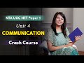 Communication crash course  ugc net paper 1  complete revision