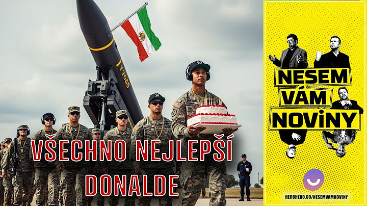 Trump slavil narozeniny s vojáky a raketami mířícími na Írán. Tak všechno nejlepší