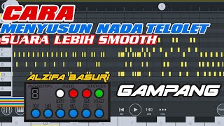 CARA MENYUSUN NADA TELOLET DI FL STUDIO
