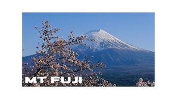 Mount Fuji - short cinematic clip -  Fujifilm - 4K