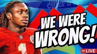 Chiefs Rookie Mini Camp Updates🚨 + 10 Things We Got TERRIBLY Wrong! 😭