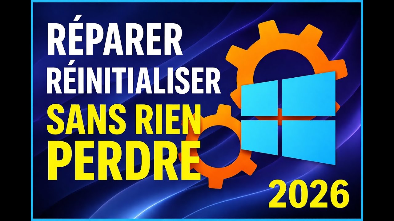 Windows 11 bug, rame ou plante ? Voici la solution SANS tout réinstaller (2026)