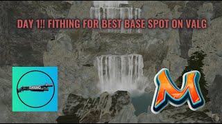 Day 1 on MESA ark - getting contested for our base spot - FT Le Monkey