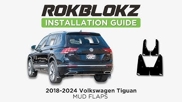 2018-2024 Volkswagen Tiguan: How to install Rokblokz Mud flap kit