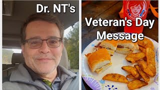 Dr. NT's Message on Veteran's Day by Nelson Munoz 41 views 1 year ago 2 minutes, 26 seconds