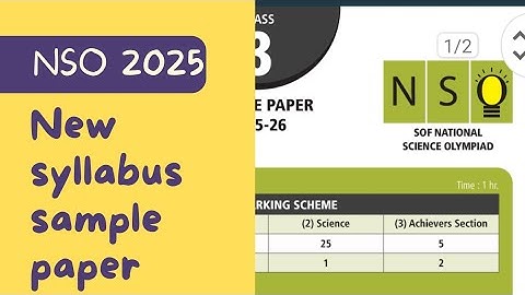 Science olympiad class 3 sample paper  2025/class 3 science olympiad sample paper 2025/class 3 nso