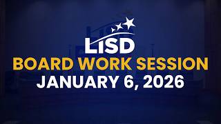 Board Work Session | January 6, 2026
