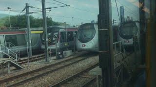 [輪到千九] 東鐵綫 SP1900 E229/E231 停泊在羅湖貨場+不載客駛經九龍塘二台 (車長訓練)