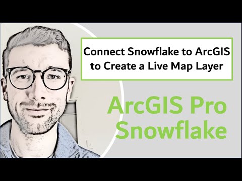 Connect Snowflake to ArcGIS Pro to create a live map layer