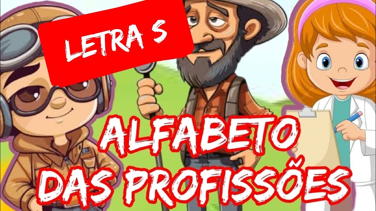 ALFABETO DAS PROFISSÕES - profissões com a letra S - YouTube