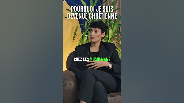 Elle quitte l'islam pour suivre Jésus