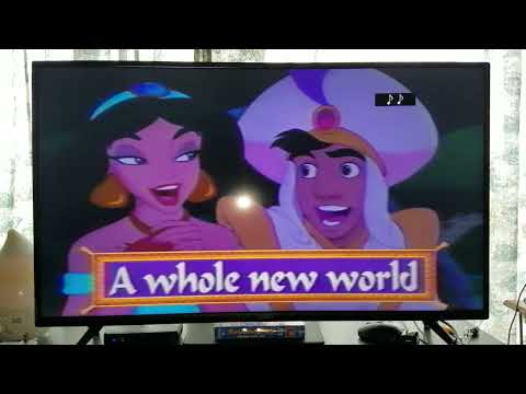 Opening & Closing To Disney's Sing Along Songs Friend Like Me 1993 VHS