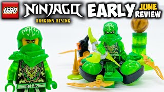 Lloyd's Dragon Power Spinjitzu Spin EARLY Review! LEGO Ninjago Dragons  Rising Set 71779 - YouTube
