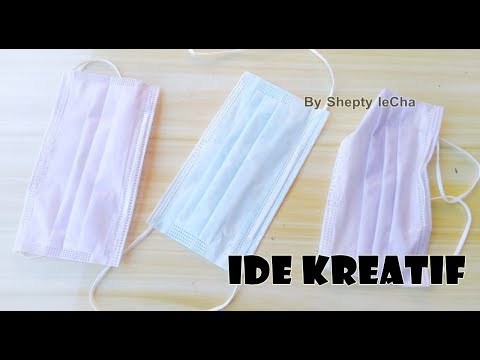 IDE KREATIF YANG TAK TERPIKIRKAN DARI BARANG BEKAS MASKER