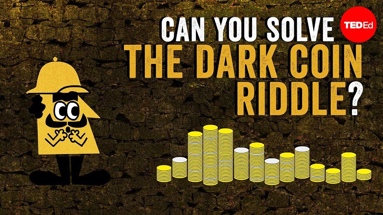 ⁣Can you solve the dark coin riddle? - Lisa Winer