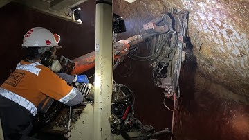 Drilling And Roof Bolting In Underground Mine - Interkat SA