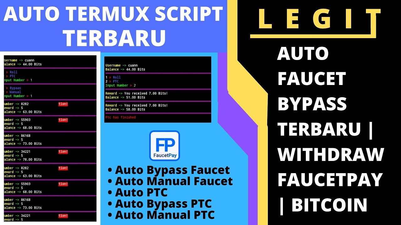 BITCOIN AUTO CLAIM FAUCET TERBARU WITHDRAW FAUCETPAY AUTO CLAIM