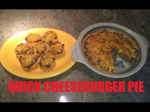 How To Make - Quick Cheeseburger Pie