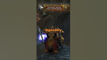 How to get the Thunderfury, Blessed Blade of the Windseeker in WoW #warcraft  #worldofwarcraft