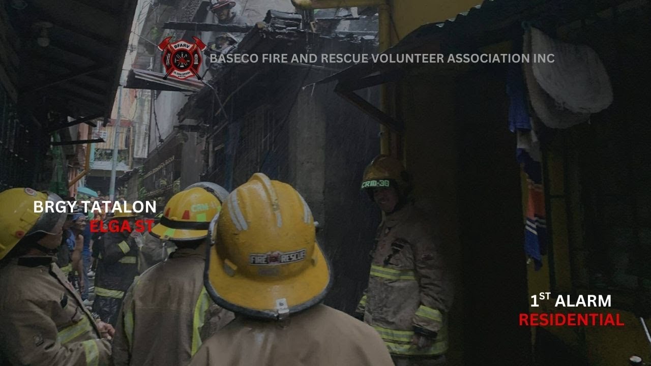 Baseco Fire. responded to a First Alarm Fire at Elga St., of Santuarium ...