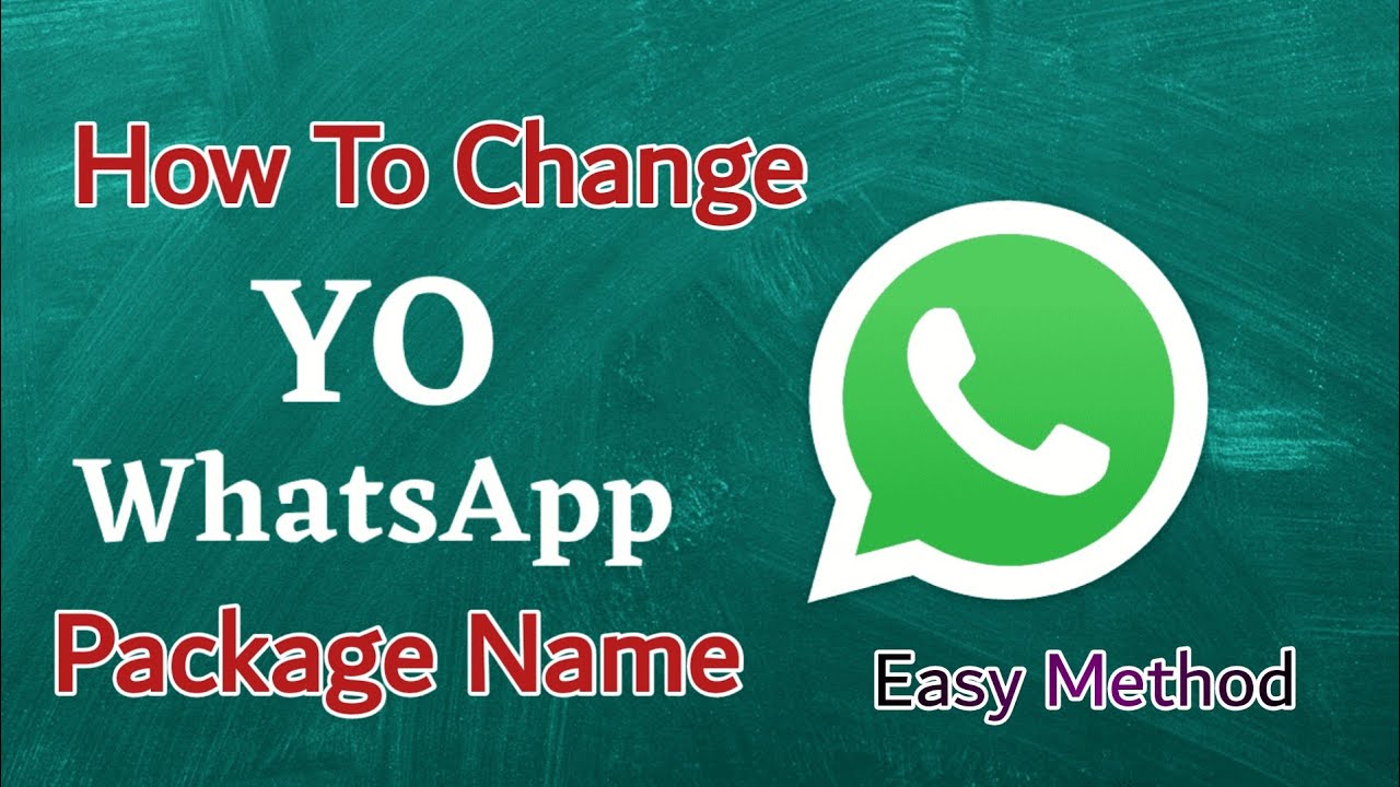 How to Change Whatsapp package name Change the GB Whatsapp to FM WhatsApp