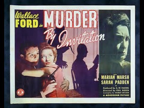 Murder By Invitation (1941) (Crime Thriller) - YouTube