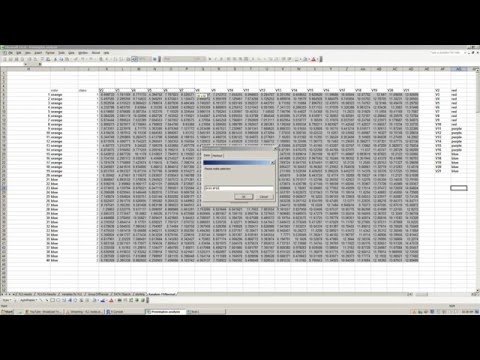 Principal Components Analysis (PCA) in imDEV