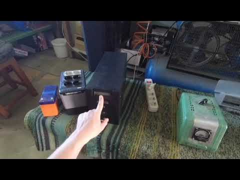 Мощный бесперебойник Dexp на 1200 W. Его тест и кратко как он работает.