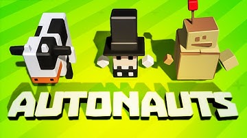 CODING FOR KIDS! - Autonauts PC Gameplay - Programming Robots to Build and Farm