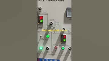 Pvc mixing machine / hot and cold pvc mixer