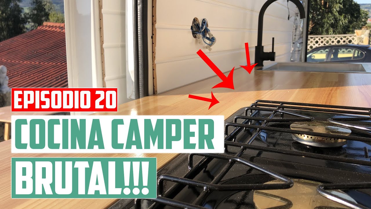 COCINA CON DOS FOGONES DE DIFERENTE DIAMETRO Y CON HORNO INCORPORADO PARA  FURGONETAS CAMPER | Tienda accesorios camper | GS Outdoor