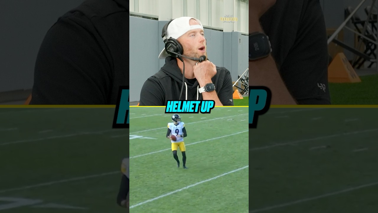 Boz wasn’t understandably pretty mad about this play call 😅 #nfl #steelers #browns