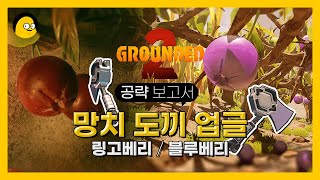 [그라운디드2] 베리2종 파밍 공략 | 블루베리, 링고베리 | 유저한글패치 적용 | BLUEBERRY LINGONBERRY | GROUNDED2