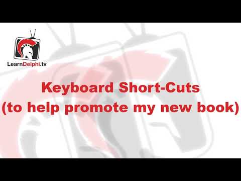 Keyboard Shortcuts - Delphi #157