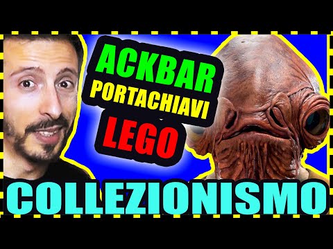 TORCIA LED ACKBAR 🐙 LEGO 🛰 GUERRE STELLARI / Star Wars 🤓