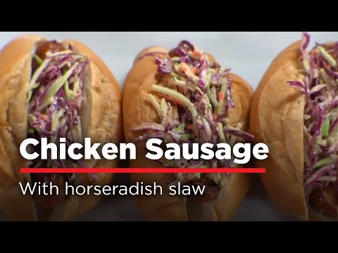 h-e-b-grilled-chicken-sausage:-cooking-connection-recipe-video