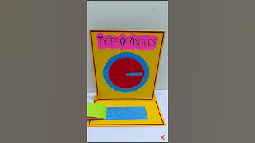 DIY | Types of Angles | Maths Working Model | School Project #math #workingmodel #project