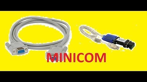 using minicom in Ubuntu