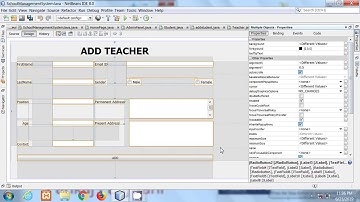 JAVA Netbeans in Hindi #55  |  School Management System Part 15