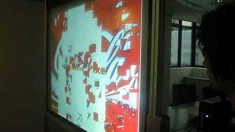 Inno Pixel Limited With Smart-Film Interactive Windows Display Demo 1