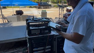 Live sound setup