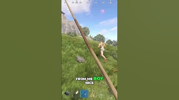 outplaying this troll in rust #rust #shorts