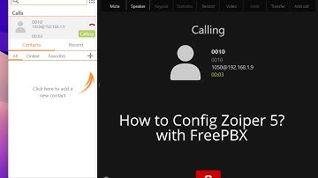 📳How to Configuration Zoiper 5 with FreePBX SIP Extension?☎️