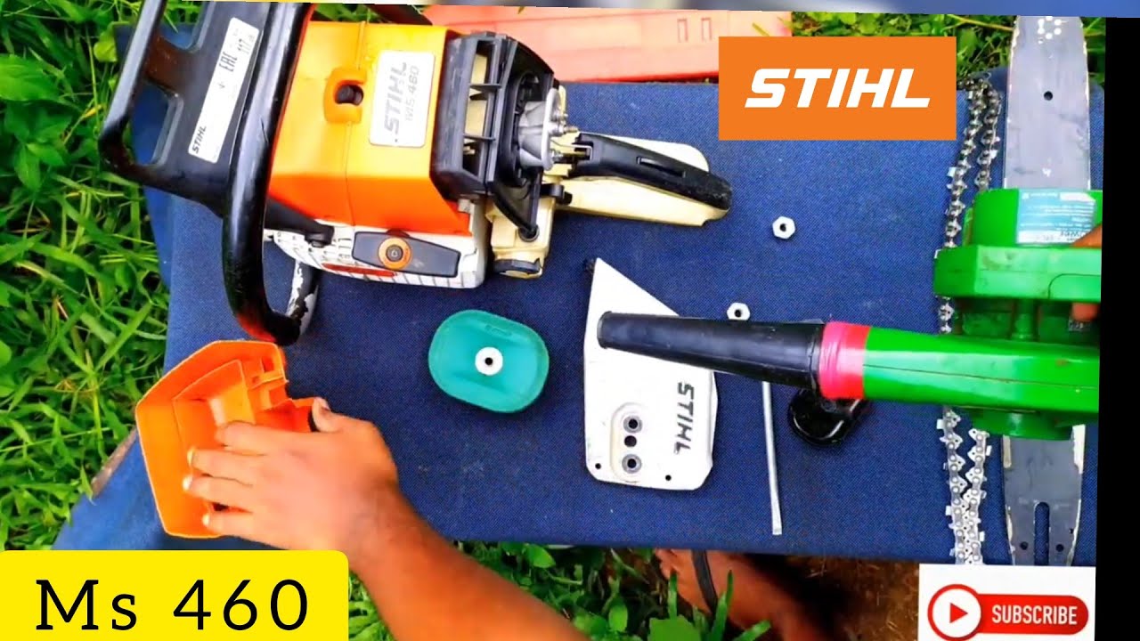 ✅️How to Repair a chainsaw stihl MS460 | malayalam